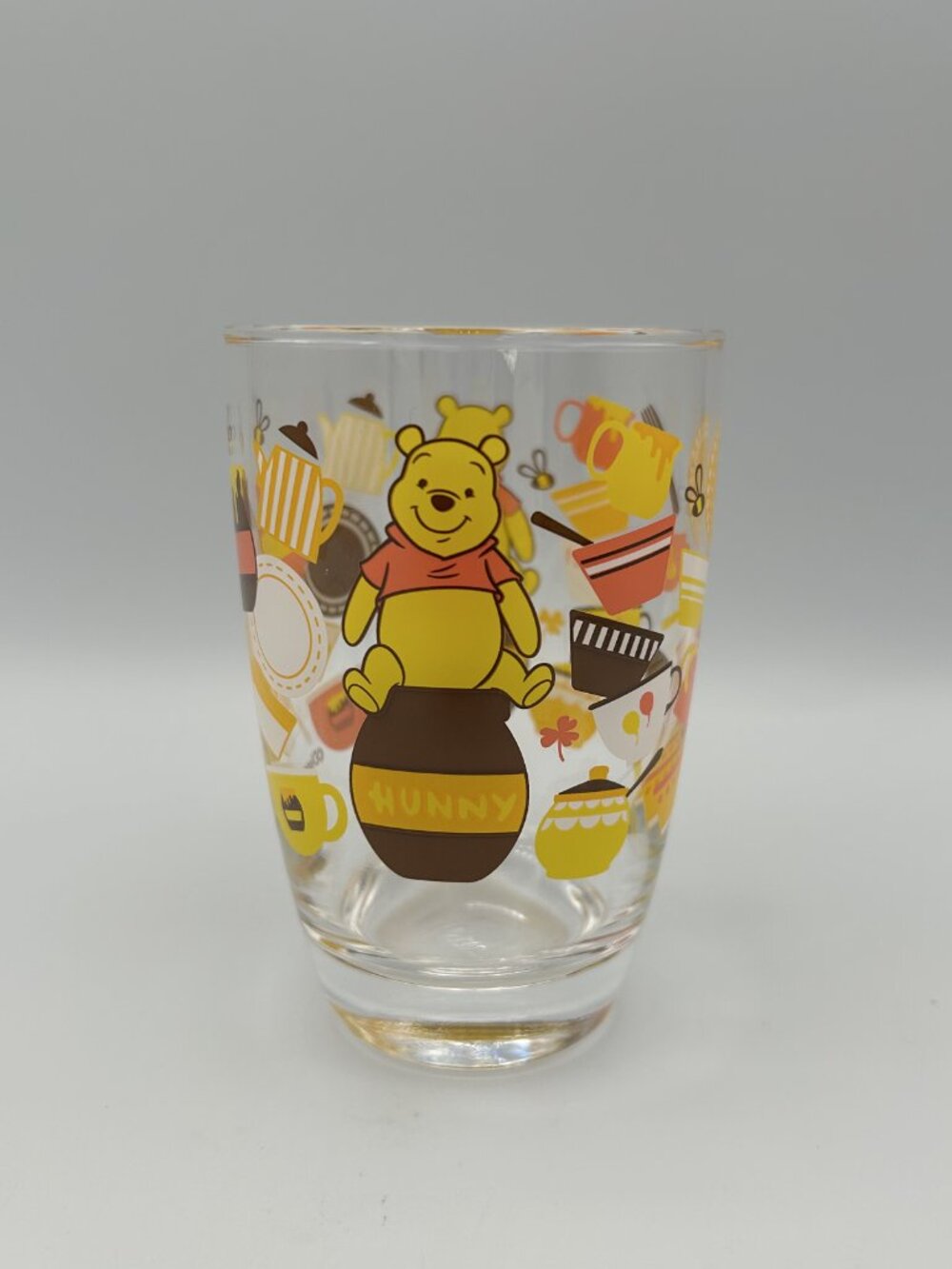 Winnie The Pooh Kirin Drinking Soda Lime Glass Honey Bear Graphic New Open Box